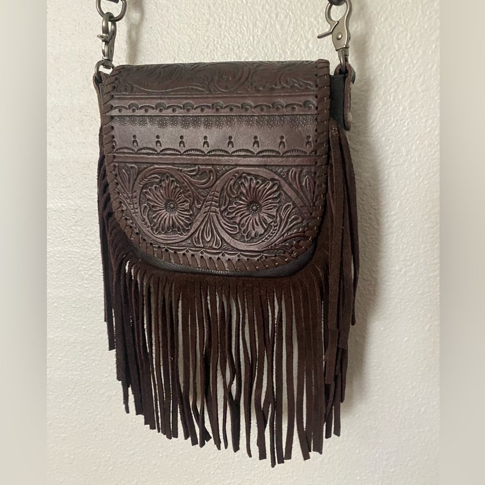 Montana west fringe purse